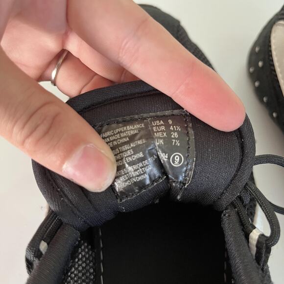 Champion Shoes Womens Size 9 Black White Running Cross Training Mesh Sneakers - Picture 10 of 11